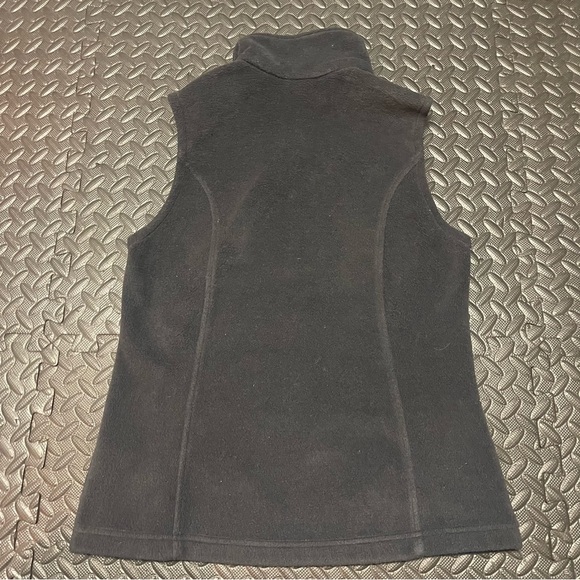 Columbia Benton Spring Fleece Vest Zip Up Black Size Small - Picture 8 of 8
